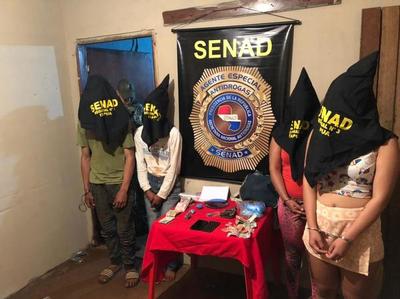 SENAD anuló foco de venta de drogas en el barrio San Pedro de Encarnación - ADN Digital