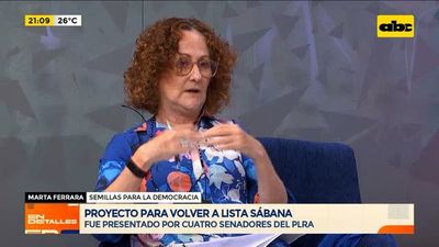 Senadores liberales plantea volver a las listas “sábanas” - ABC Noticias - ABC Color