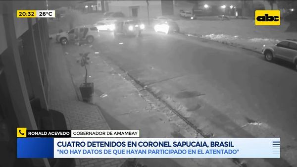Detención en Brasil a sospechosos de cuádruple homicidio en PJC - ABC Noticias - ABC Color
