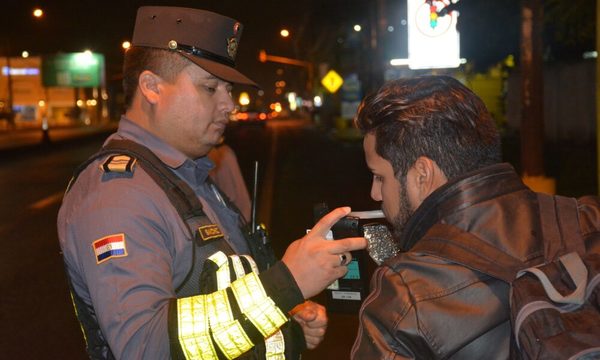 Más de 500 conductores dieron positivo al alcotest