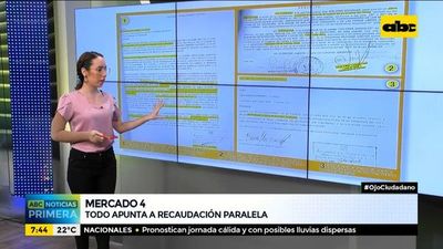 Todo apunta a recaudación paralela en el Mercado 4 - ABC Noticias - ABC Color