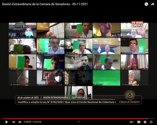 Polémica sesión del Senado será revisada esta mañana y, si hay dudas, convocarán a extraordinaria - Nacionales - ABC Color