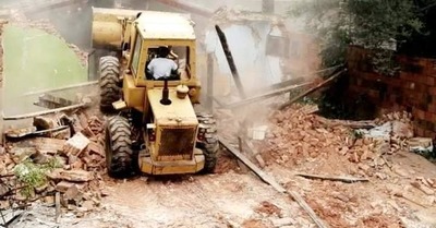 'Mala e inhumana': Desalojaron y demolieron vivienda de anciana a pedido de su propia hija