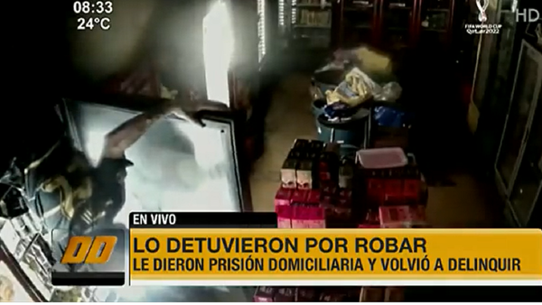 Critican prisión domiciliaria para sospechosos de robos reiterados