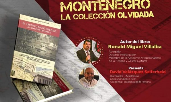 UNAE presentará el libro «El Archivo Montenegro: La colección olvidada»