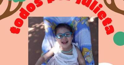 La Nación / Niña padece parálisis cerebral y necesita G. 70 millones para tratamiento