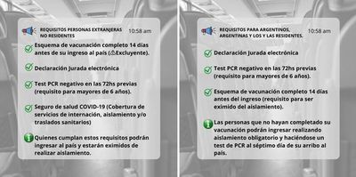 Argentina vuelve a habilitar el transporte terrestre tras apertura de fronteras - Nacionales - ABC Color