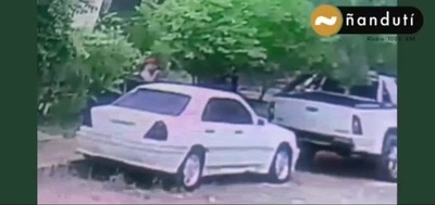 Con remolque, cuatro personas roban un vehículo: “Ni diez minutos estuvieron, rapidísimo fue” | Ñanduti