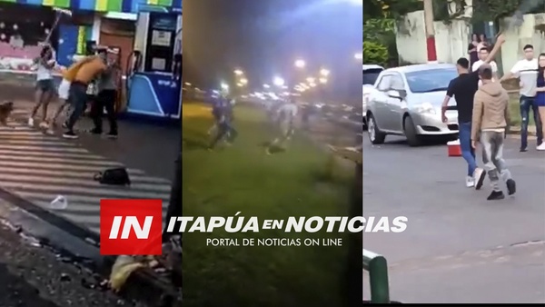 FIN DE SEMANA CON DESCONTROL, RIÑAS Y DISPAROS AL AIRE EN ITAPÚA - Itapúa Noticias