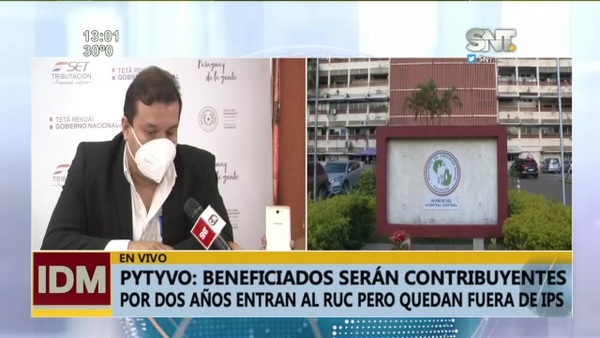 Pytyvo: Beneficiados serán contribuyentes - SNT