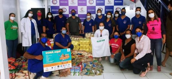 Universidad central del Paraguay y la Fundación Banco de Alimentos del Paraguay se unen para un objetivo juntar alimentos