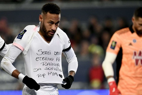 Neymar rinde conmovedor homenaje a Marília Mendonça