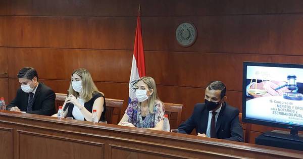 La Nación / Se garantizan seguridad y transparencia en concurso de oposición para notarios y escribanos públicos