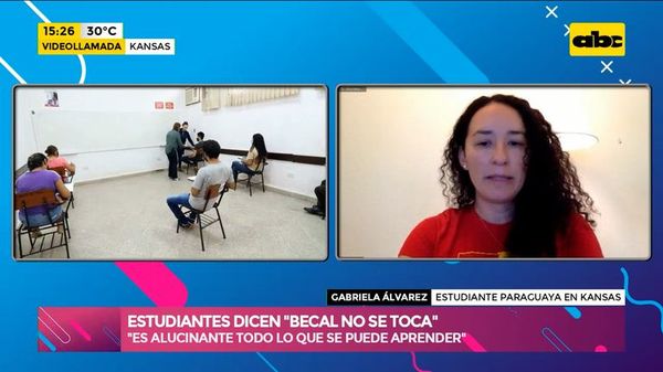 Estudiantes de BECAL piden que presupuesto de la institución no se recorte - Ensiestados - ABC Color