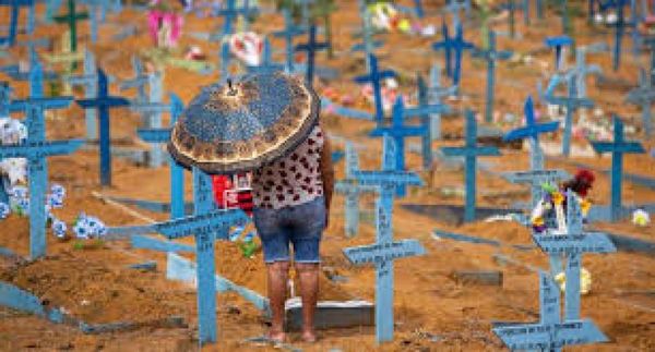 Covid: Brasil registra 126 muertes en 24 horas