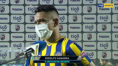 Rodolfo Gamarra, el destacado en Luqueño