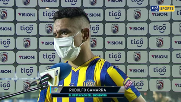 Rodolfo Gamarra, el destacado en Luqueño