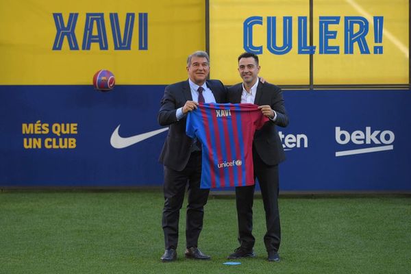 En Barcelona “no podemos ni empatar” dice Xavi - Fútbol - ABC Color