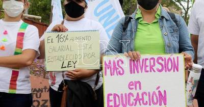 La Nación / OTEP-SN se movilizará mañana pidiendo reajuste de salario