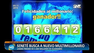 SENETÉ: Buscando al nuevo MILLONARIO - SNT