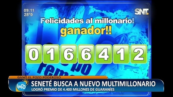 SENETÉ: Buscando al nuevo MILLONARIO - SNT