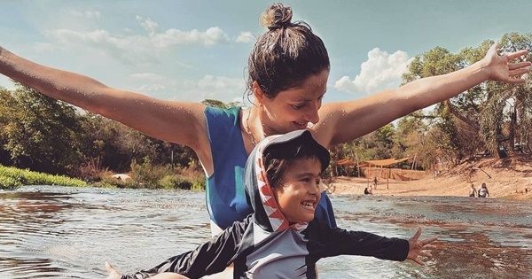 Juani, próximamente un gran locutor como su madre