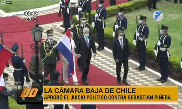 Aprueban juicio político contra presidente de Chile | Telefuturo