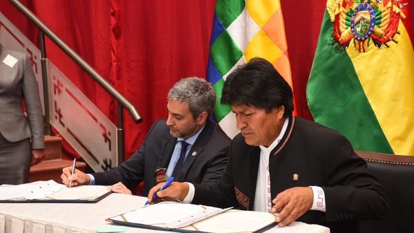 Canciller alaba a Mario Abdo por "salvarle la vida" a Evo Morales