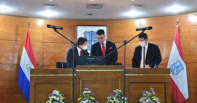 Luis Fernando Bernal fue electo como presidente de la Junta Municipal de Asunción