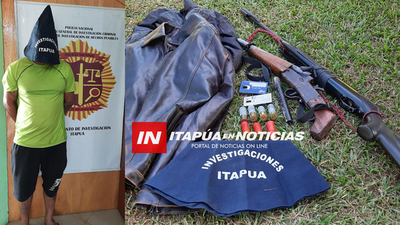 TRAS VIOLENTO ASALTO EN MIRANDA APREHENDEN A DOS SOSPECHOSOS. - Itapúa Noticias