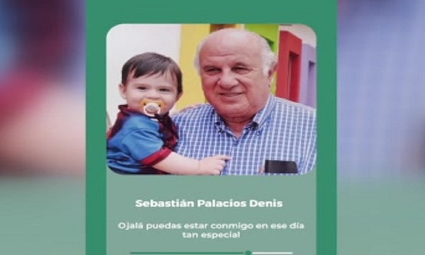 Nieto de Óscar Denis le dedica emotivo video - SNT