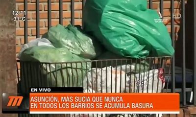 Asunción está más sucia y abandonada que nunca | Telefuturo