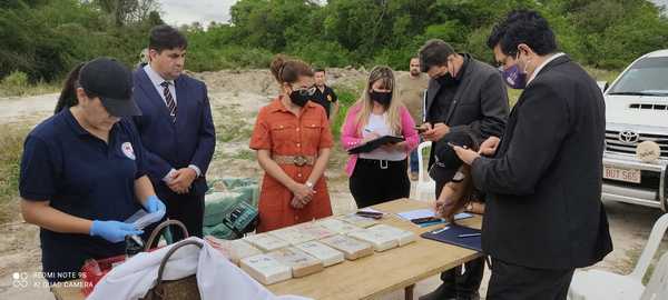 JUZGADO PROCEDIÓ A LA DESTRUCCIÓN DE 400 KILOS DE COCAÍNA INCAUTADOS EN SAN COSME - Itapúa Noticias