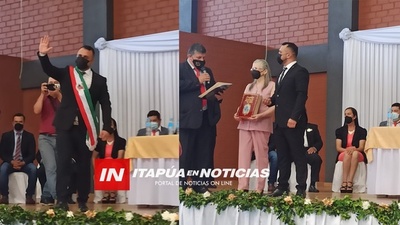 EN YATYTAY JURÓ EL DR. CHRISTIAN RODRIGUEZ COMO INTENDENTE. - Itapúa Noticias