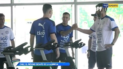 La Albirroja activa con el grupo completo
