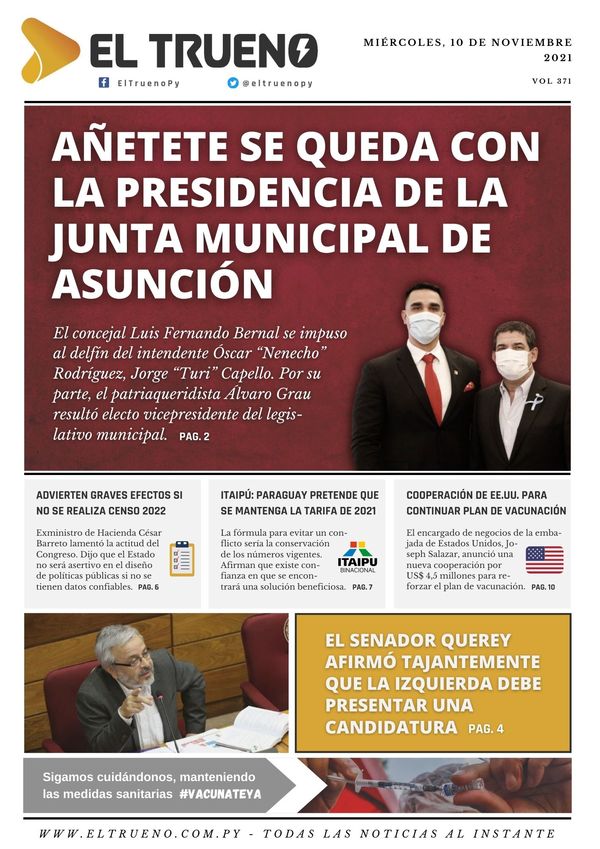E-paper 10 de noviembre 2021 - El Trueno