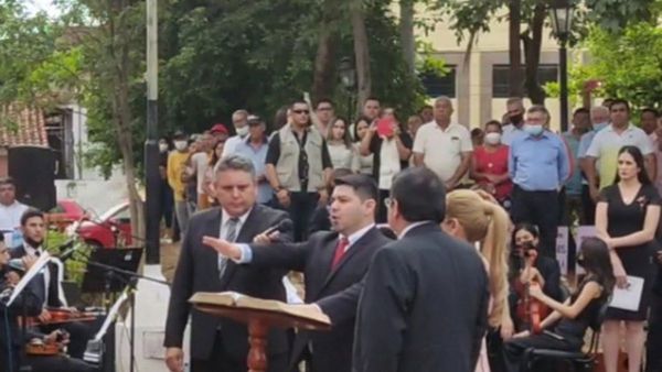En Concepción, tras 26 años asume un intendente colorado