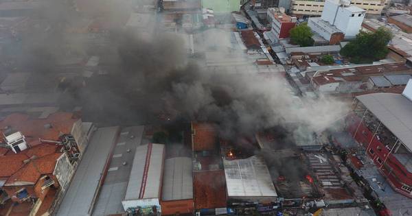 La Nación / Presunción de cómo se inició el incendio