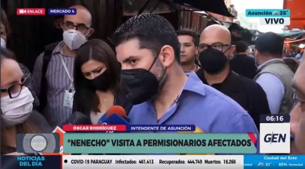 Diario HOY | Nenecho y su equipo recorren el Mercado 4, anuncian cero tolerancia a la corrupción