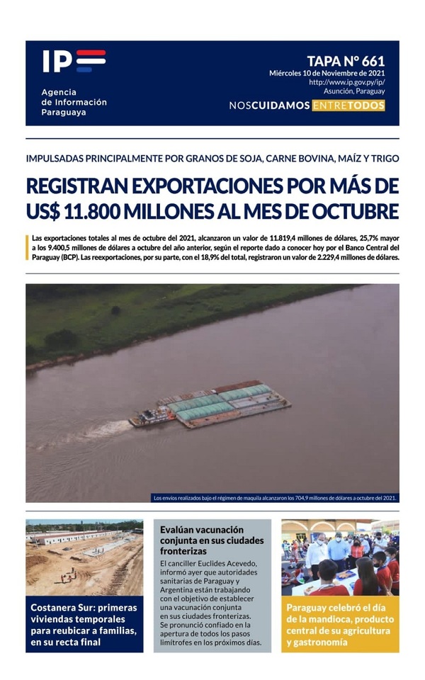 Portadas de este miércoles 10 de noviembre de 2021