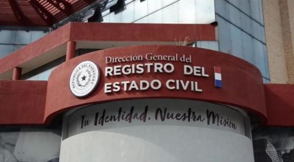 Registro Civil de Asunción no atenderá hoy