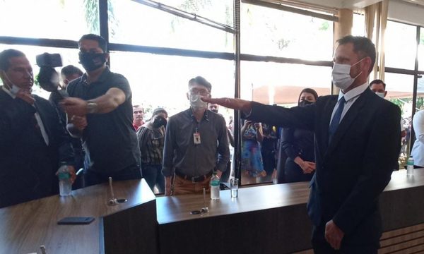 El colorado Alex Dos Santos preside la junta municipal de Minga Guazú – Diario TNPRESS