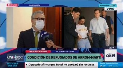 Diario HOY | Jueza uruguaya confirmó condición de refugiados de Juan Arrom, Anuncio Martí y Víctor Colmán