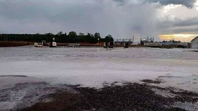 Granizada y vientos causan destrozos en J. Eulogio Estigarribia