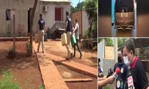 Allanan vivienda del presunto líder de gavilla - SNT