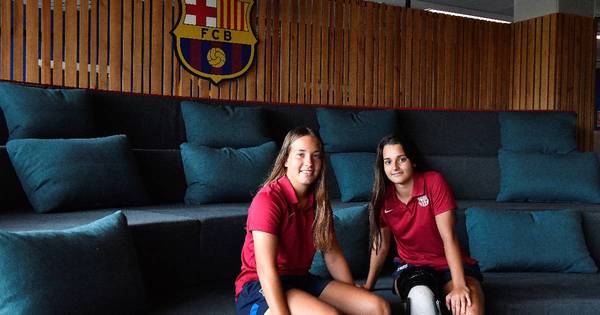 La Nación / Las chicas que hacen historia en el centro de formación del FC Barcelona