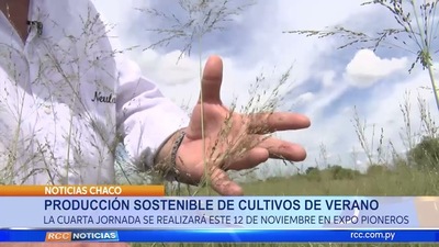 PRODUCCIÓN SOSTENIBLE DE CULTIVOS DE VERANO