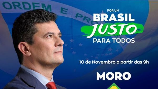 Sergio Moro se perfila como posible candidato presidencial en Brasil