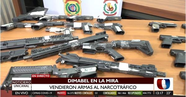 Tres militares habrían vendido armas de la Dimabel al narcotráfico