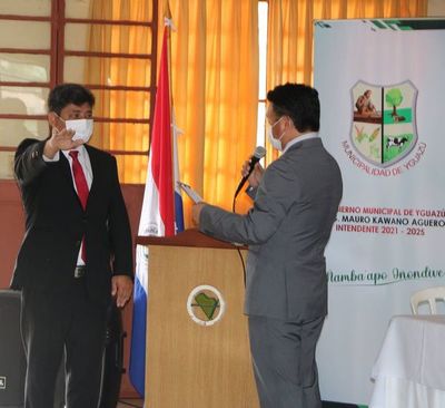 Asumen autoridades municipales de Yguazú con desafío de generar empleo - ABC en el Este - ABC Color